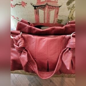 Cole Haan Genuine Leather Red Bag